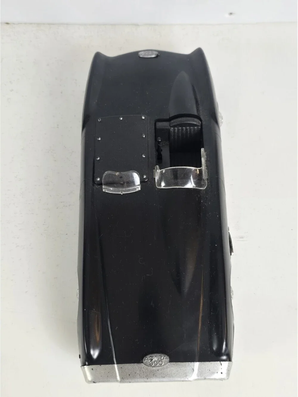 Vintage 60's Ungar 1961 Astra 900 Concept Car Plastic Black Exner Roadster Toy